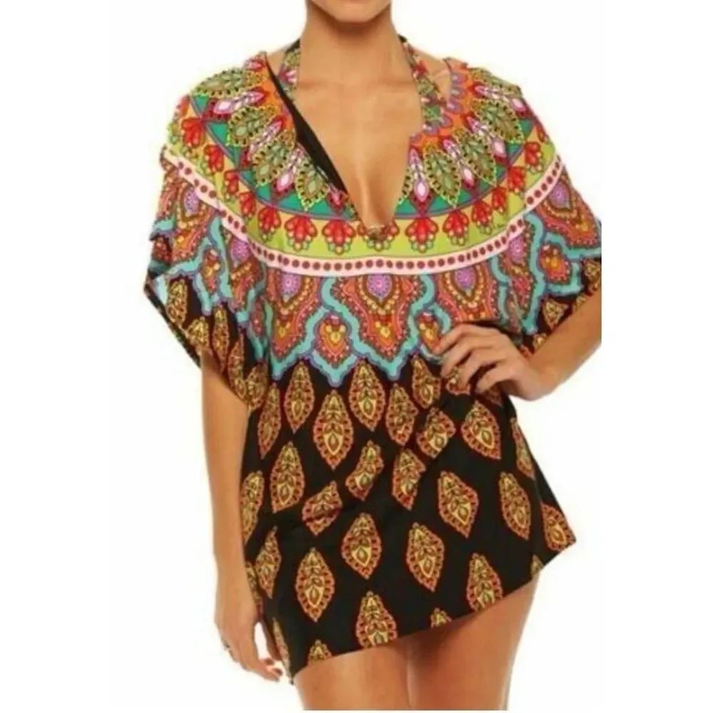 Trina Turk tunic cover up dress